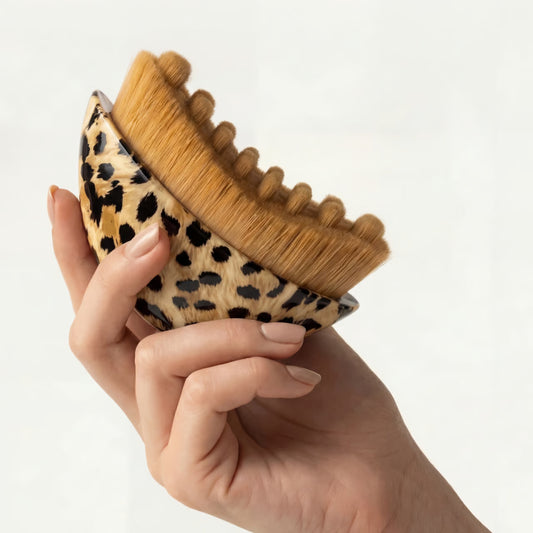 Cepillo de Drenaje Linfático Leopardo