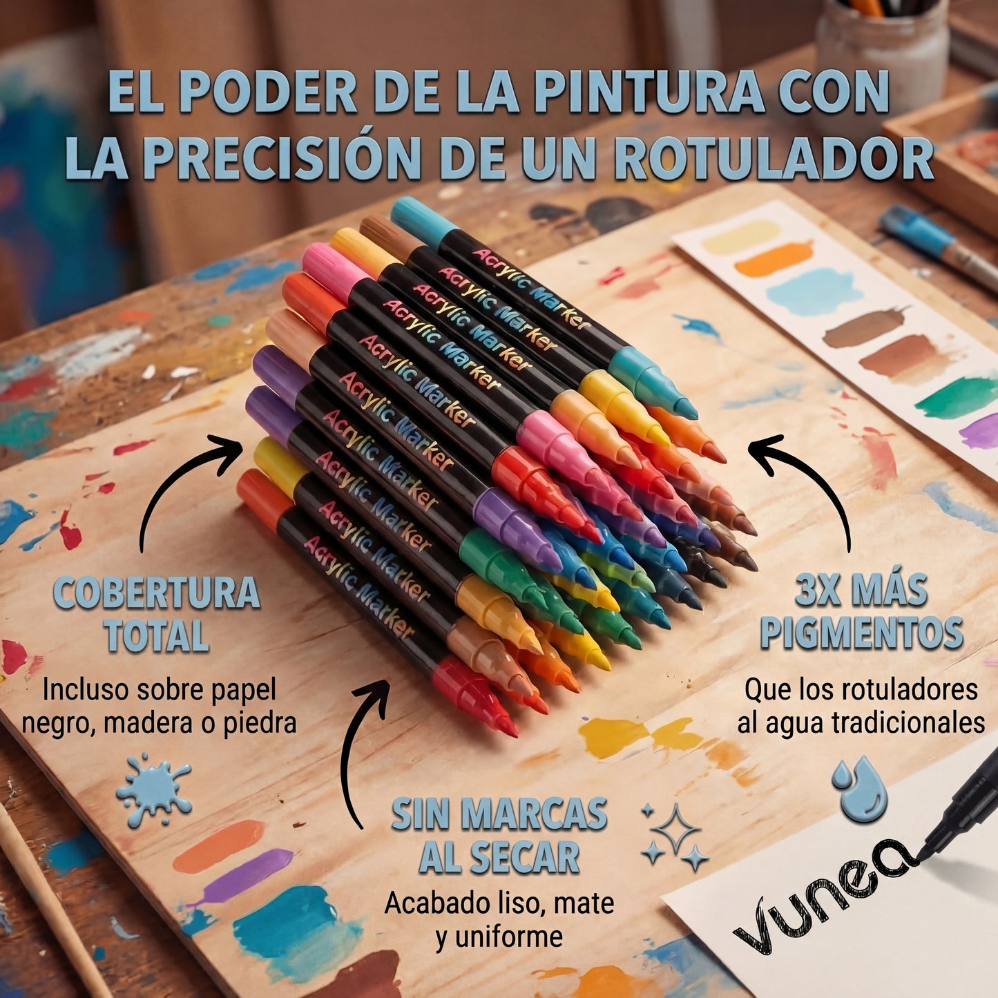 ACRYL'ART™ – Marcadores Acrílicos